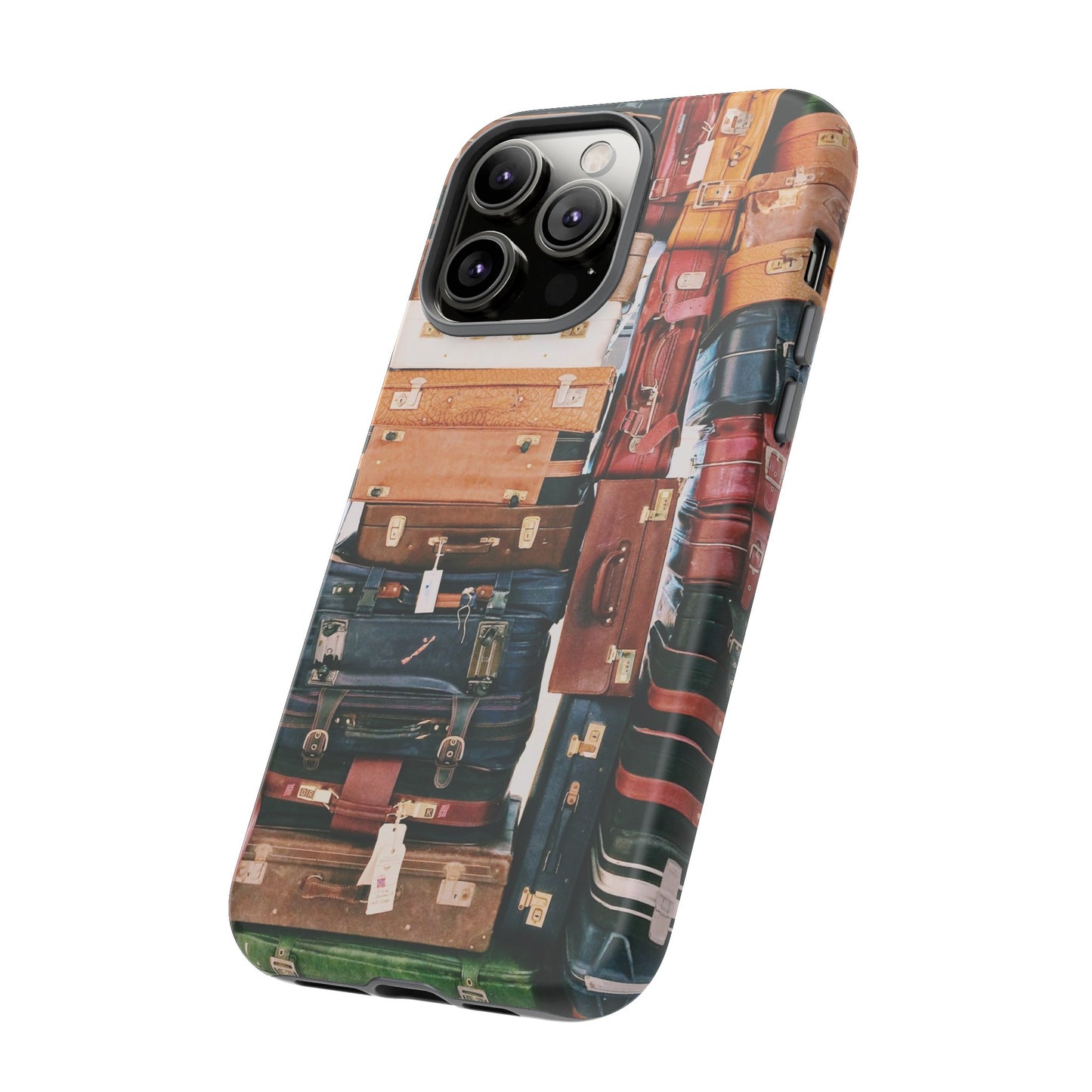 Suitcase Wallpaper Phone Case | iPhone 15 Plus/ Pro, 14, 13, 12| Google Pixel 7, Pro, 5| Samsung Galaxy S23 All Major Phone Models