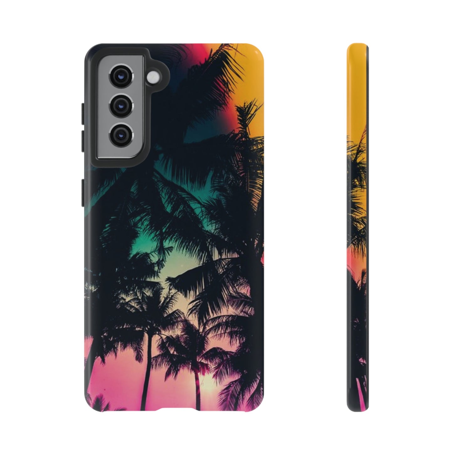 Palm Trees Wallpaper Phone Case | iPhone 15 Plus/ Pro, 14, 13, 12| Google Pixel 7, Pro, 5| Samsung Galaxy S23 All Major Phone Models