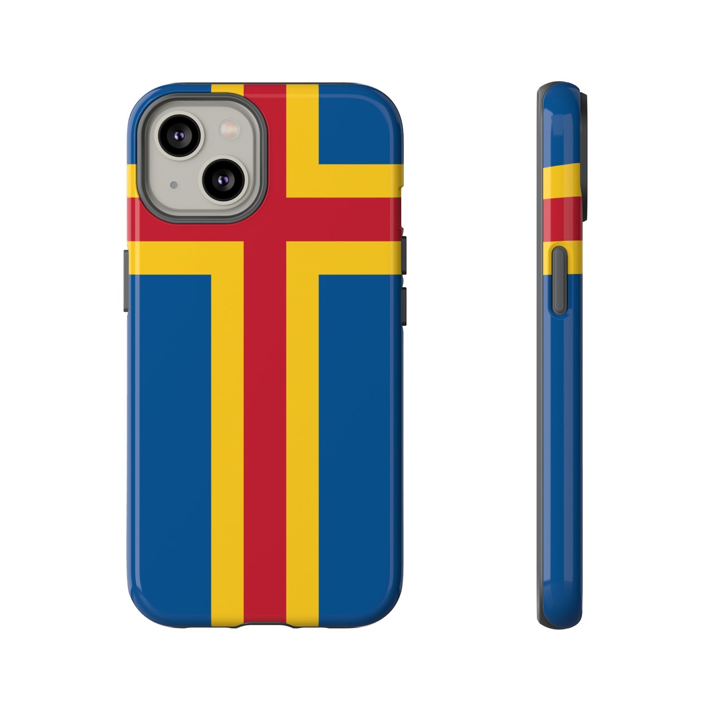 Aland Islands (Finland) Flag Phone Case | iPhone 15 Plus/ Pro, 14, 13, 12| Google Pixel 7, Pro, 5| Samsung Galaxy S23 All Major Phone Models