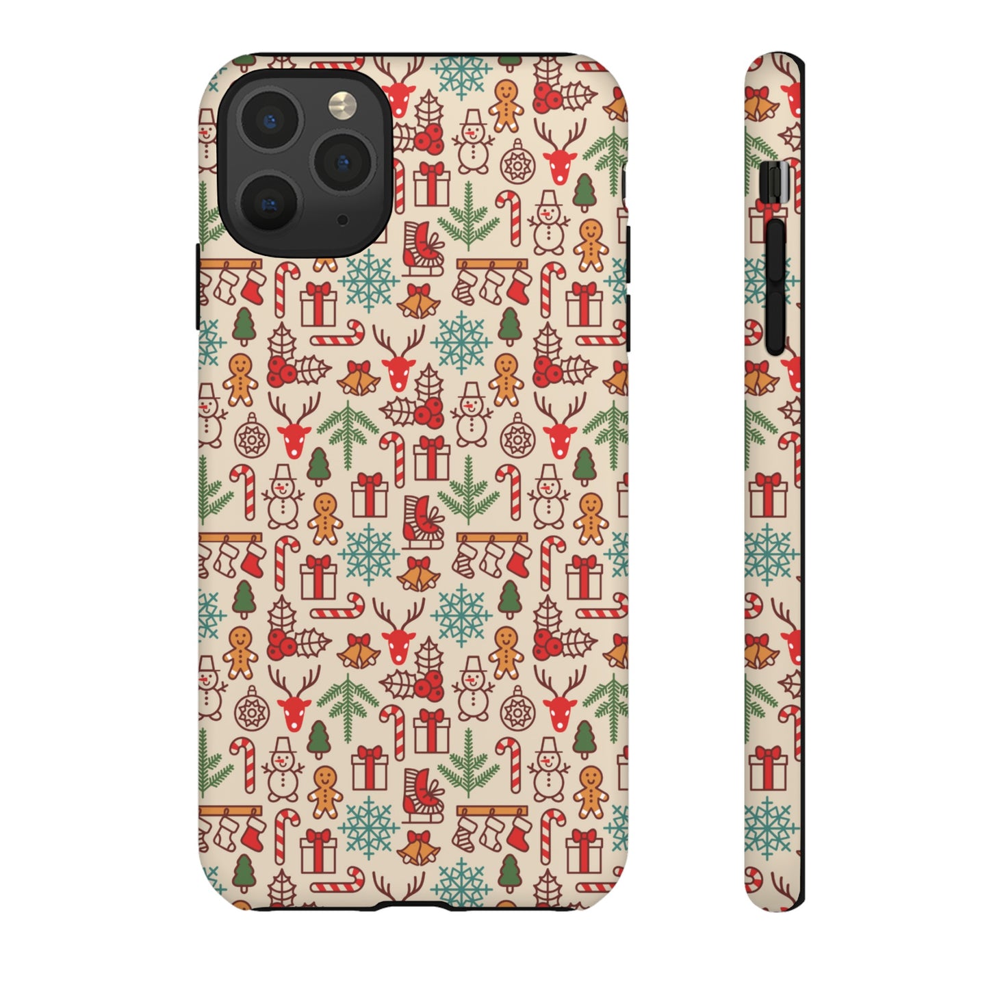 Collage Christmas Wallpaper Phone Case | iPhone 15 Plus/ Pro, 14, 13, 12| Google Pixel 7, Pro, 5| Samsung Galaxy S23 All Major Phone Models