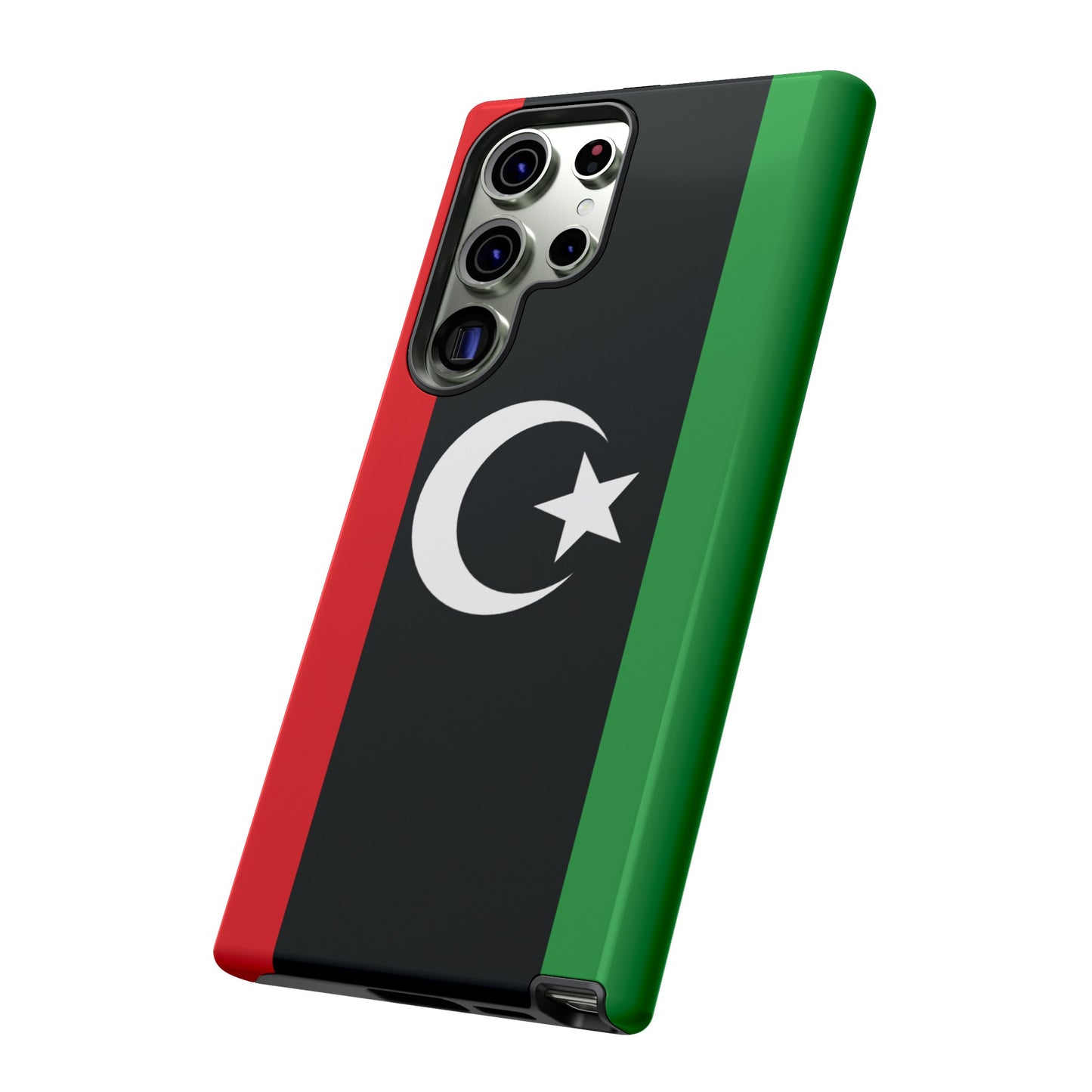 Libya Flag Phone Case | iPhone 15 Plus/ Pro, 14, 13, 12| Google Pixel 7, Pro, 5| Samsung Galaxy S23 All Major Phone Models