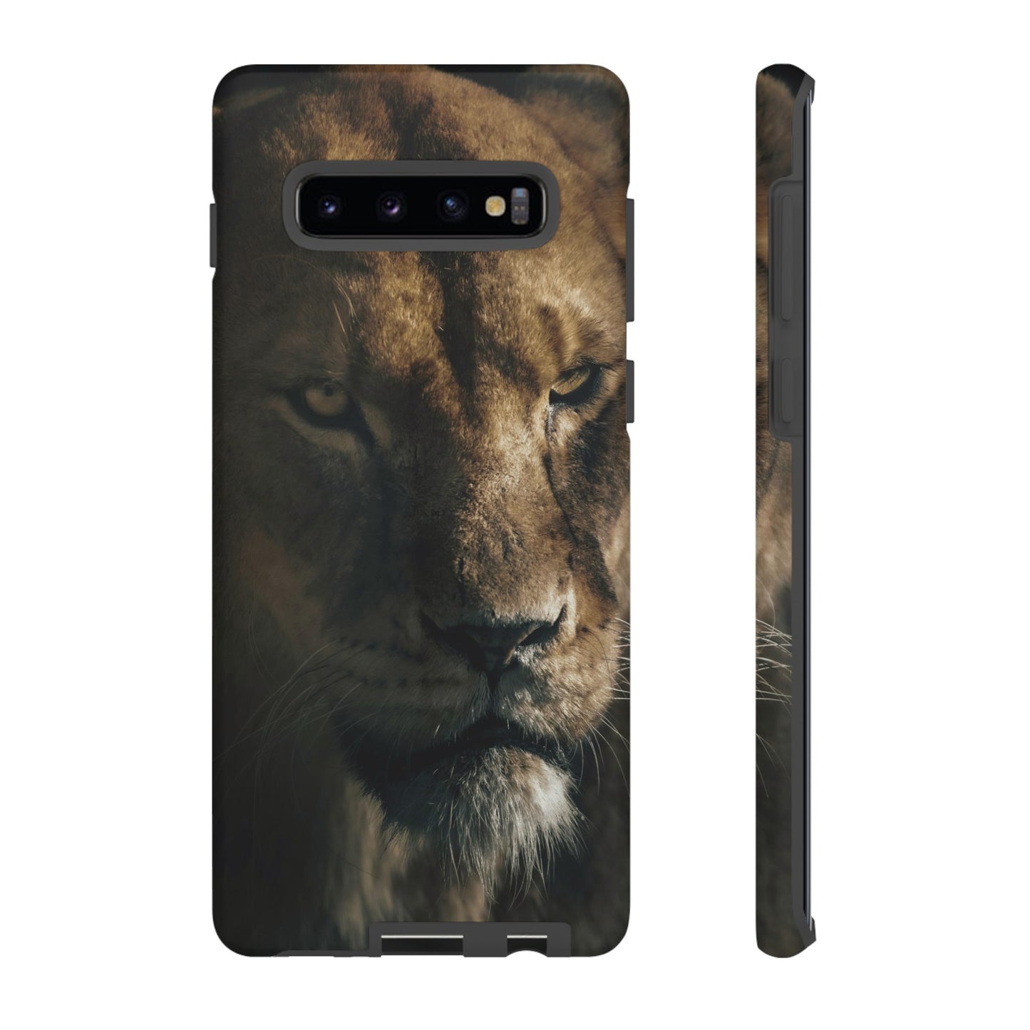 Lion Wallpaper Phone Case | iPhone 15 Plus/ Pro, 14, 13, 12| Google Pixel 7, Pro, 5| Samsung Galaxy S23 All Major Phone Models