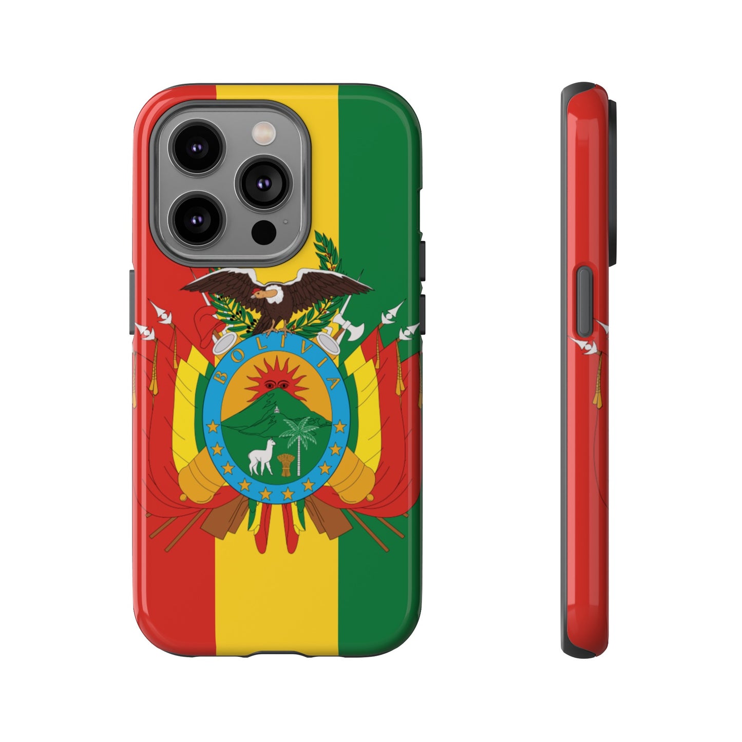 Bolivia Flag Phone Case | iPhone 15 Plus/ Pro, 14, 13, 12| Google Pixel 7, Pro, 5| Samsung Galaxy S23 All Major Phone Models