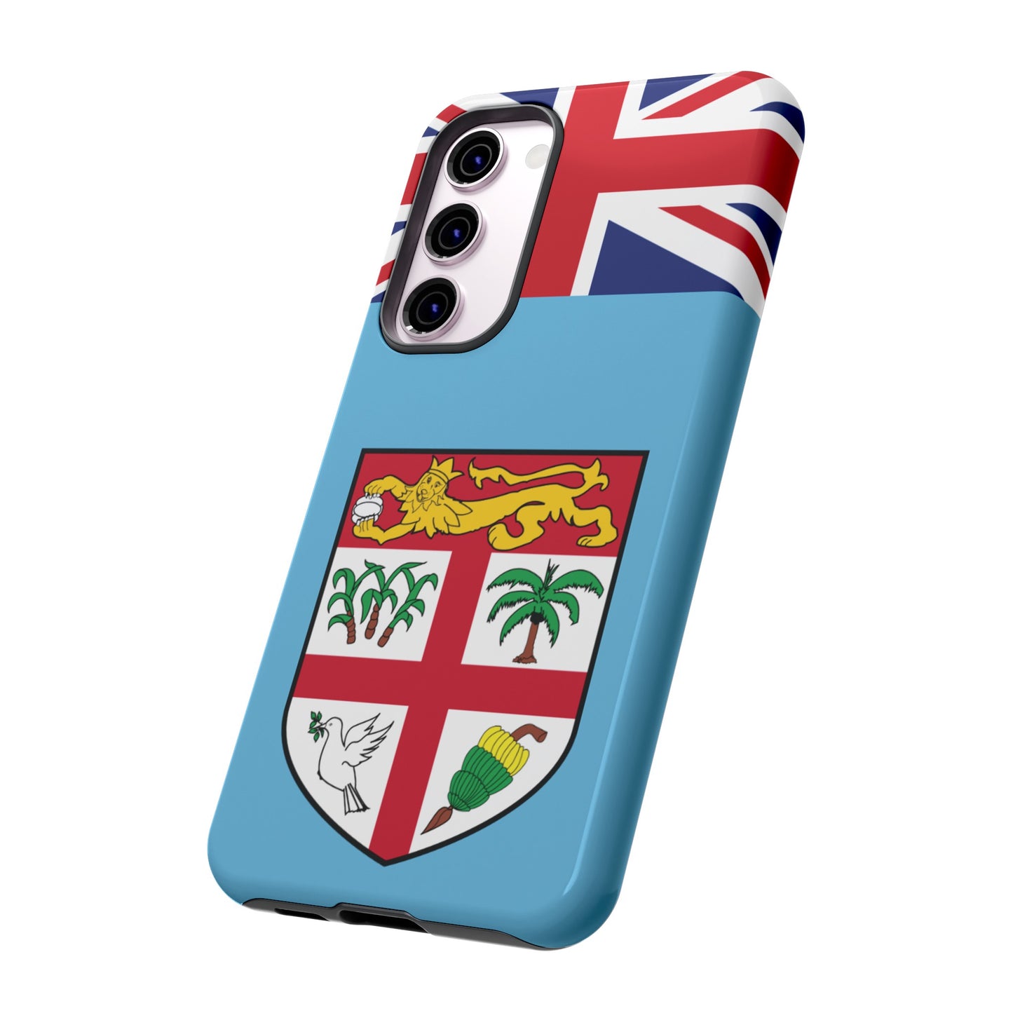 Fiji Flag Phone Case | iPhone 15 Plus/ Pro, 14, 13, 12| Google Pixel 7, Pro, 5| Samsung Galaxy S23 All Major Phone Models