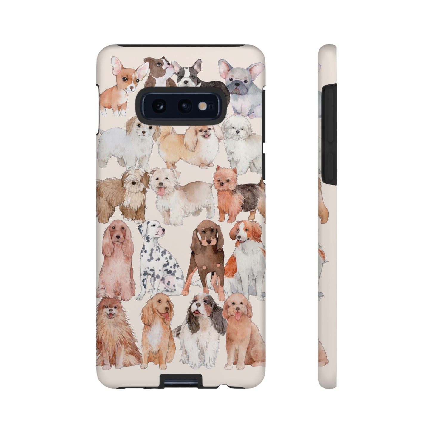 Dog Collage Wallpaper Phone Case | iPhone 15 Plus/ Pro, 14, 13, 12| Google Pixel 7, Pro, 5| Samsung Galaxy S23 All Major Phone Models