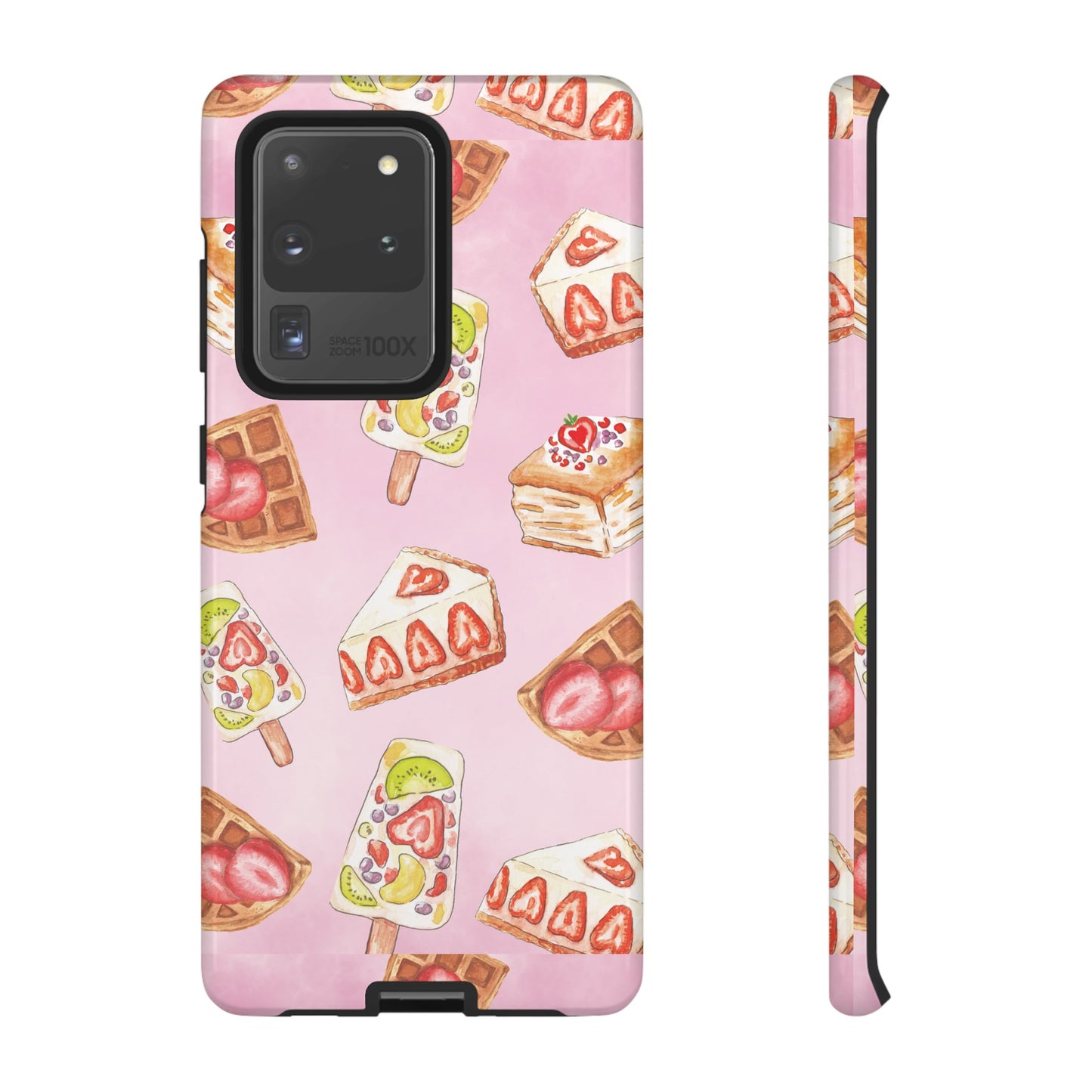 Assorted Dessert Wallpaper Phone Case | iPhone 15 Plus/ Pro, 14, 13, 12| Google Pixel 7, Pro, 5| Samsung Galaxy S23 All Major Phone Models