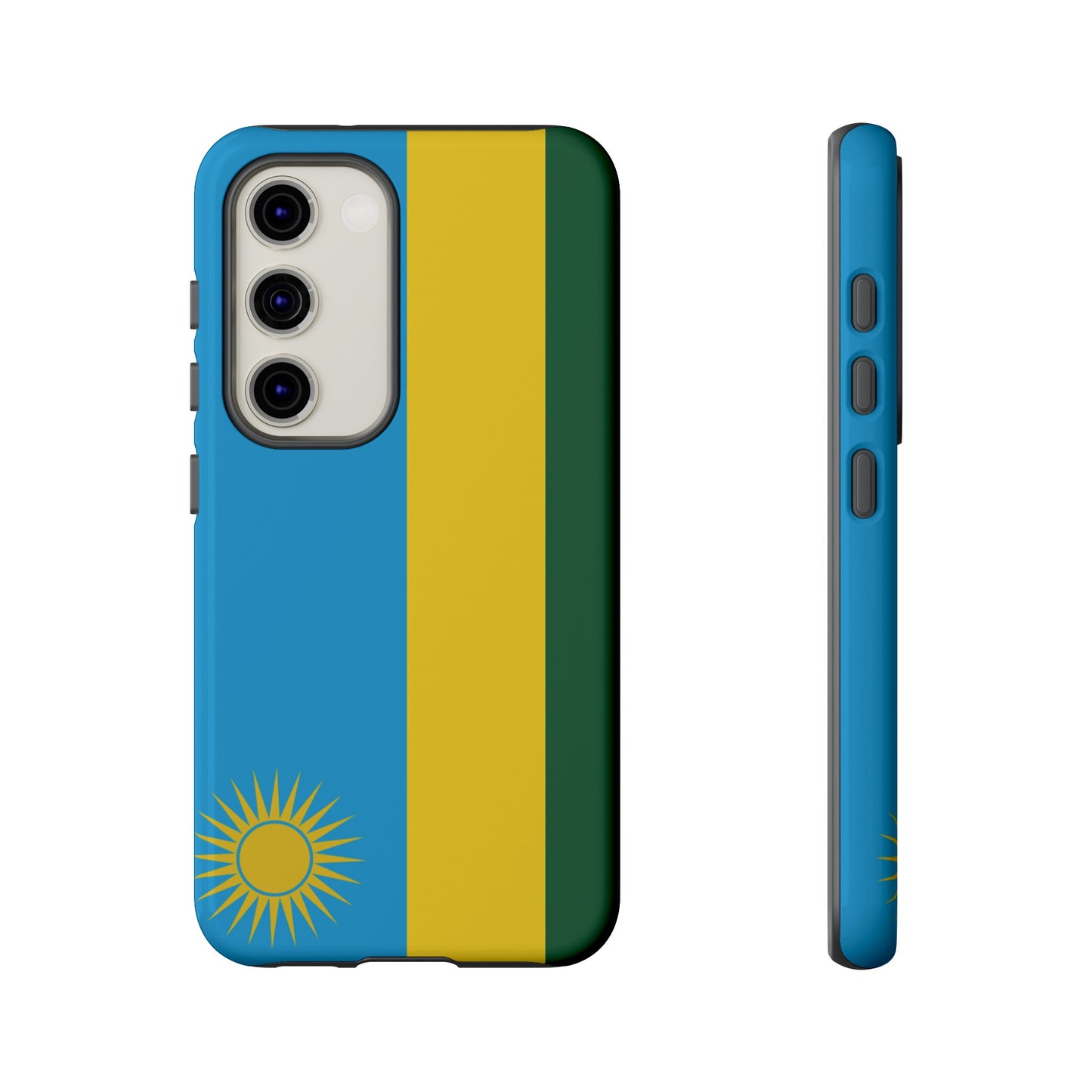 Rwanda Flag Phone Case | iPhone 15 Plus/ Pro, 14, 13, 12| Google Pixel 7, Pro, 5| Samsung Galaxy S23 All Major Phone Models