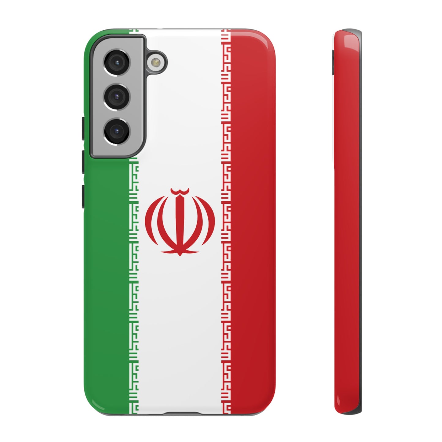 Iran Flag Phone Case | iPhone 15 Plus/ Pro, 14, 13, 12| Google Pixel 7, Pro, 5| Samsung Galaxy S23 All Major Phone Models