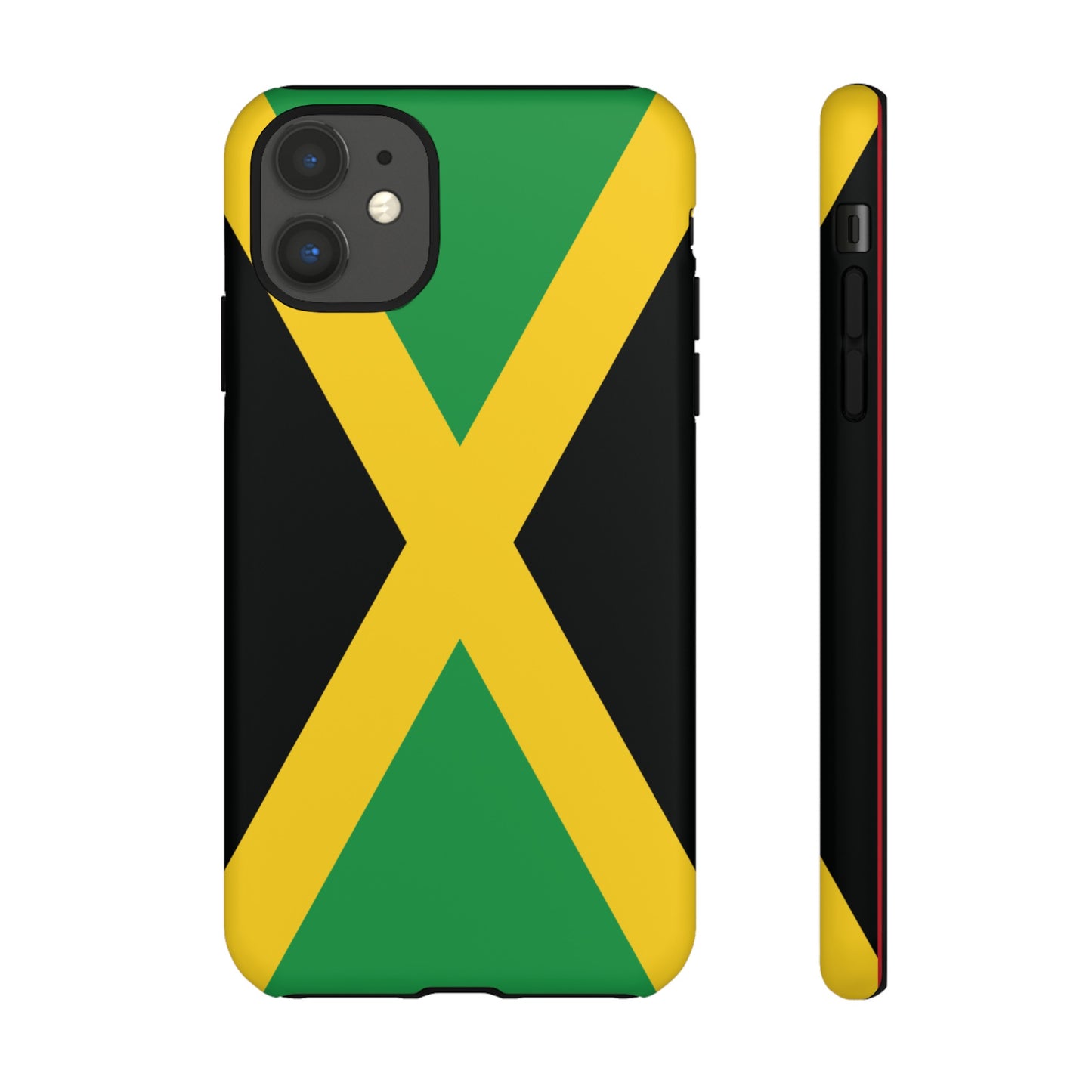 Jamaica Flag Phone Case | iPhone 15 Plus/ Pro, 14, 13, 12| Google Pixel 7, Pro, 5| Samsung Galaxy S23 All Major Phone Models