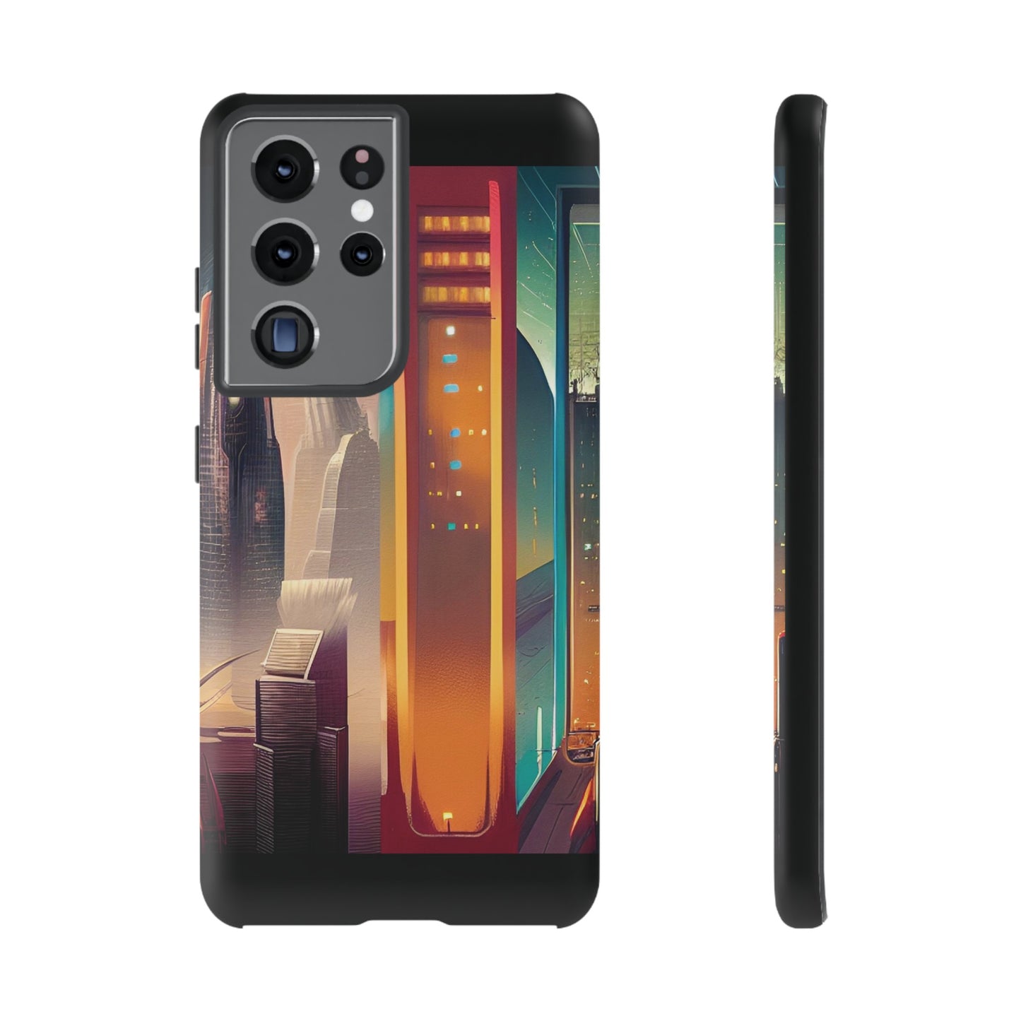 Sci-Fi  Buildings Wallpaper Phone Case | iPhone 15 Plus/ Pro, 14, 13, 12| Google Pixel 7, Pro, 5| Samsung Galaxy S23 All Major Phone Models