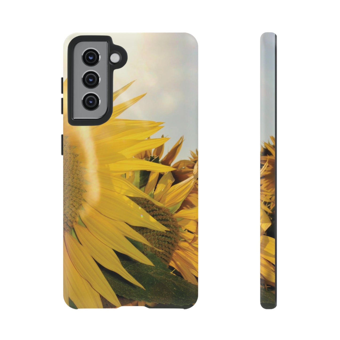 Bright Sunflower Wallpaper Phone Case | iPhone 15 Plus/ Pro, 14, 13, 12| Google Pixel 7, Pro, 5| Samsung Galaxy S23 All Major Phone Models