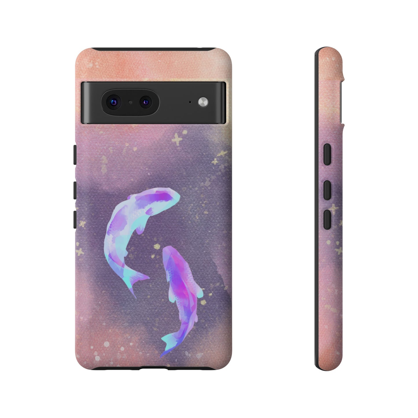 Cosmic Koi Phone Case | iPhone 15 Plus/ Pro, 14, 13, 12| Google Pixel 7, Pro, 5| Samsung Galaxy S23 All Major Phone Models