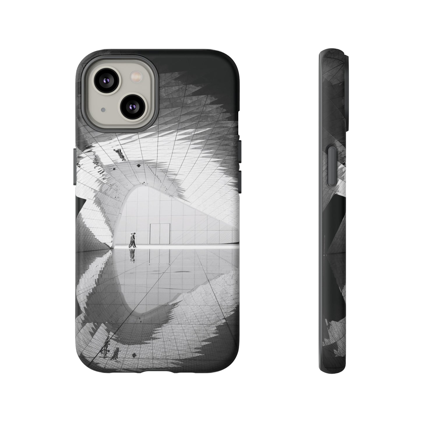 Geometric Reflections Wallpaper Phone Case | iPhone 15 Plus/ Pro, 14, 13, 12| Google Pixel 7, Pro, 5| Samsung Galaxy S23 All Major Phone Models