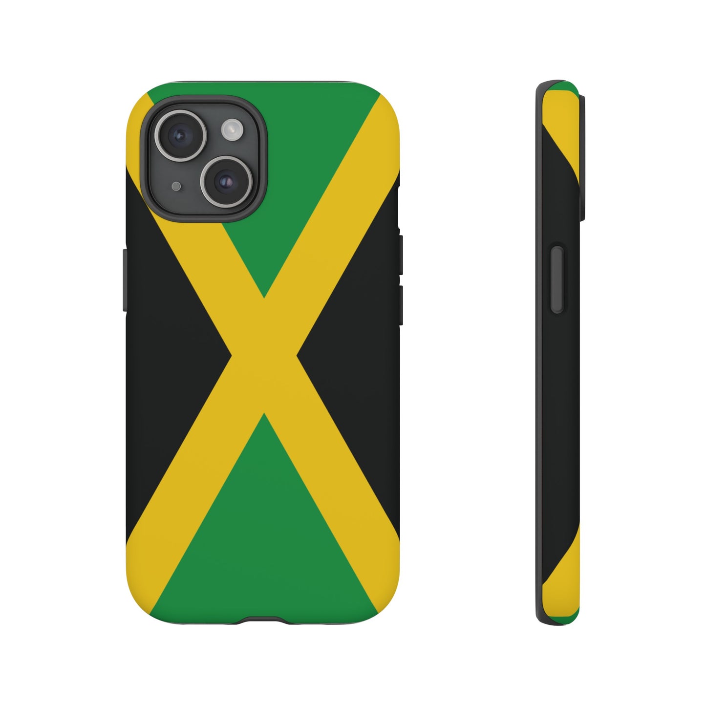 Jamaica Flag Phone Case | iPhone 15 Plus/ Pro, 14, 13, 12| Google Pixel 7, Pro, 5| Samsung Galaxy S23 All Major Phone Models