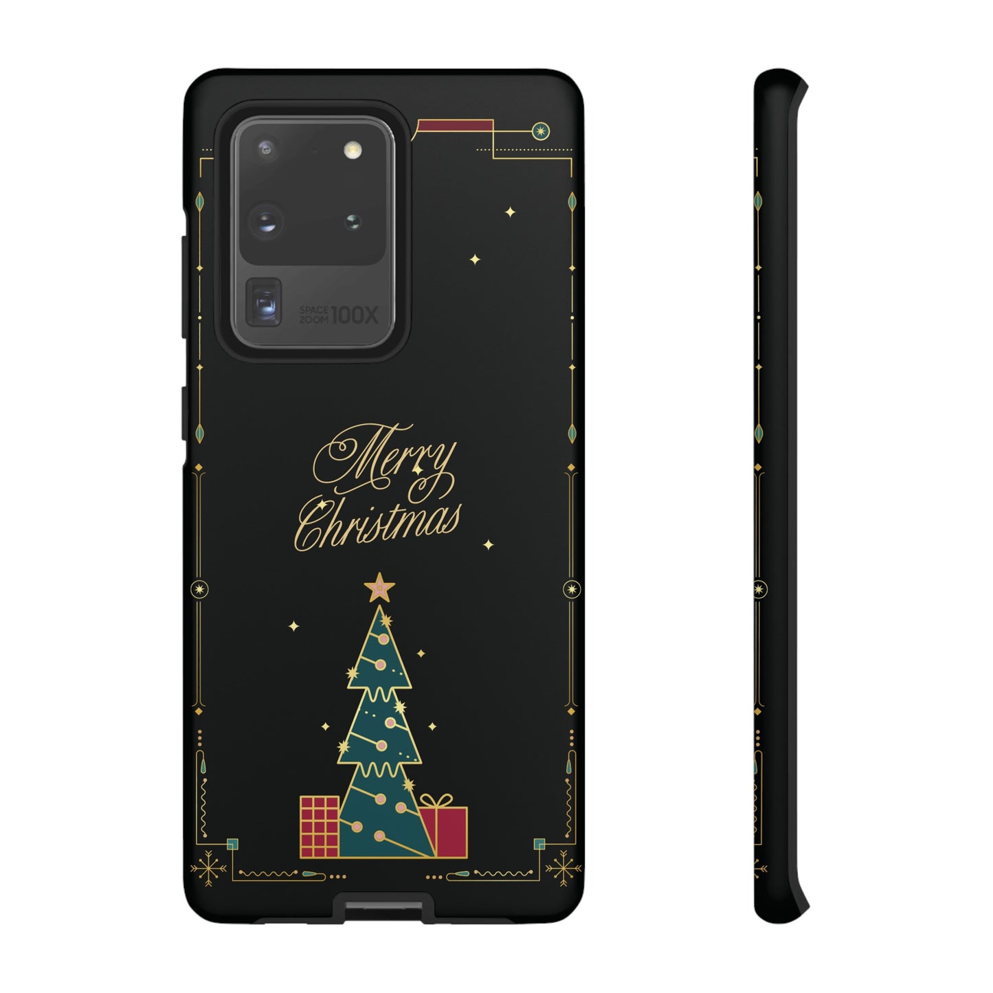 Christmas Tree Wallpaper Phone Case | iPhone 15 Plus/ Pro, 14, 13, 12| Google Pixel 7, Pro, 5| Samsung Galaxy S23 All Major Phone Models