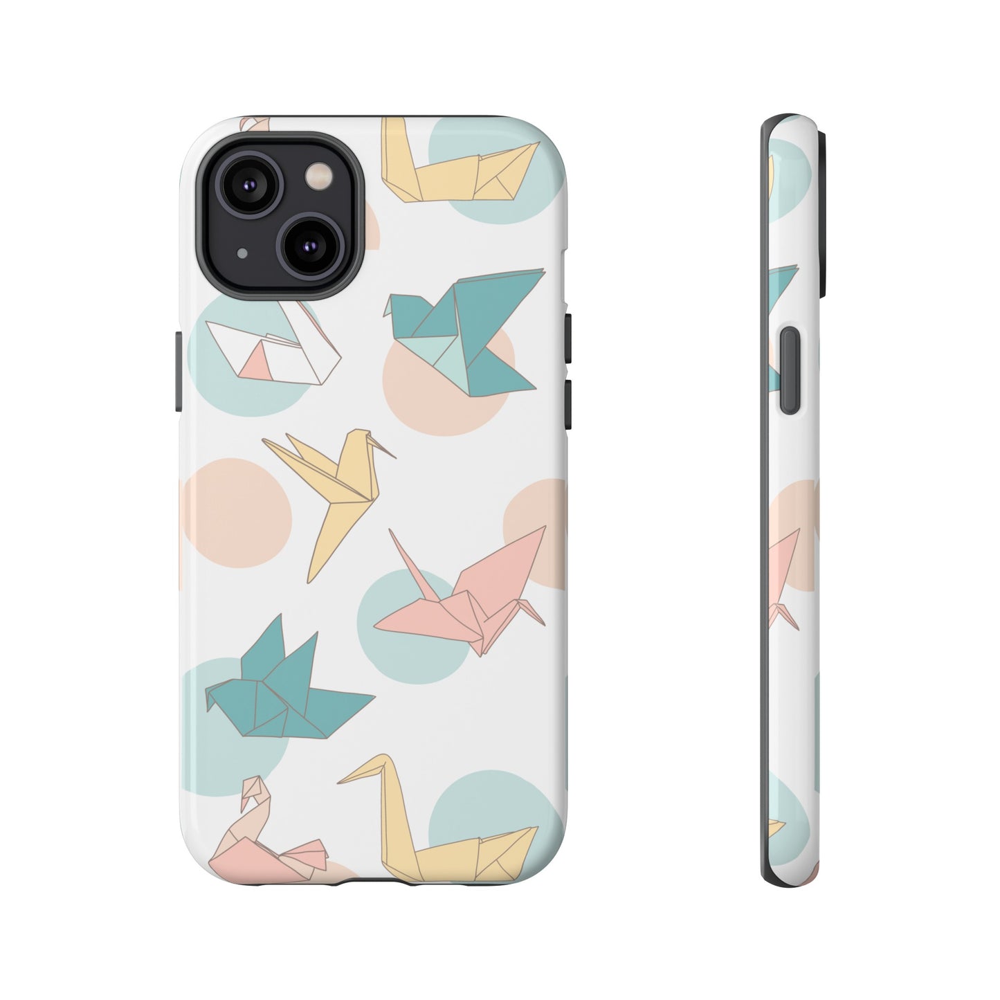 Origami Wallpaper Phone Case | iPhone 15 Plus/ Pro, 14, 13, 12| Google Pixel 7, Pro, 5| Samsung Galaxy S23 All Major Phone Models