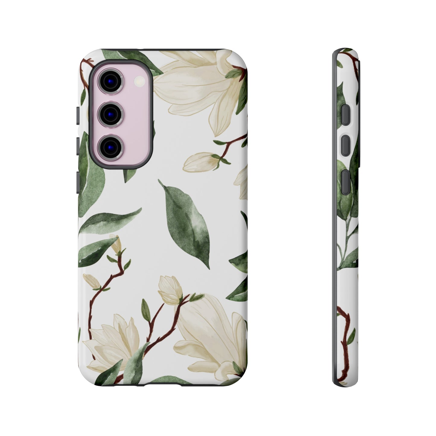 Light Floral Wallpaper Phone Case | iPhone 15 Plus/ Pro, 14, 13, 12| Google Pixel 7, Pro, 5| Samsung Galaxy S23 All Major Phone Models