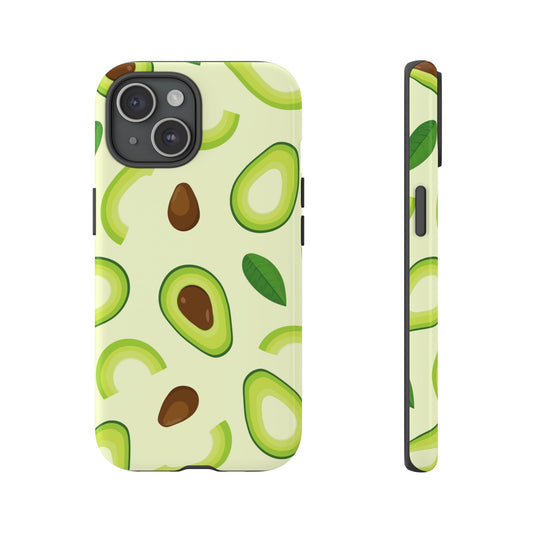 Avocado Wallpaper Phone Case | iPhone 15 Plus/ Pro, 14, 13, 12| Google Pixel 7, Pro, 5| Samsung Galaxy S23 All Major Phone Models