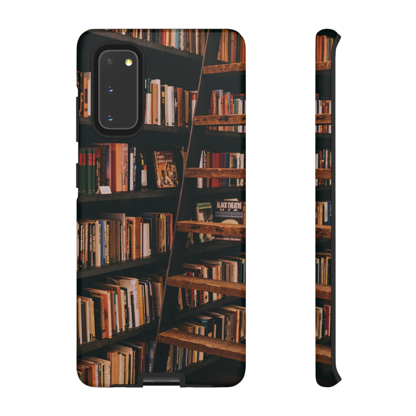 Bookcase Wallpaper Phone Case | iPhone 15 Plus/ Pro, 14, 13, 12| Google Pixel 7, Pro, 5| Samsung Galaxy S23 All Major Phone Models