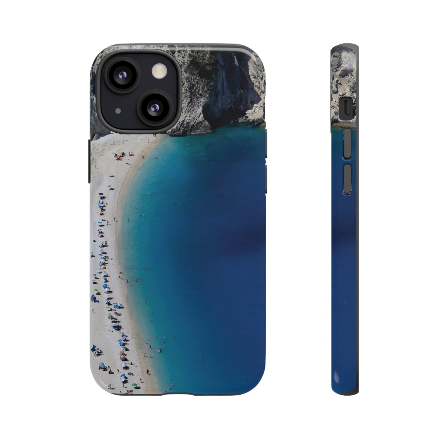 Blue Beach Wallpaper Phone Case | iPhone 15 Plus/ Pro, 14, 13, 12| Google Pixel 7, Pro, 5| Samsung Galaxy S23 All Major Phone Models