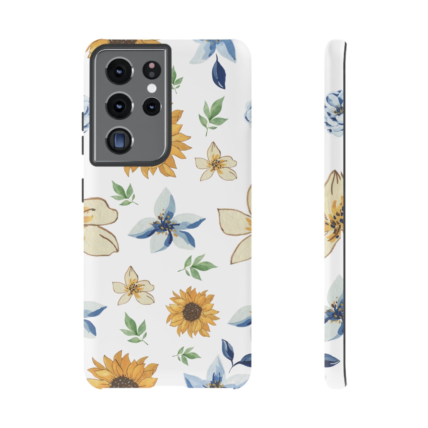 Beautiful Watercolour Flower Wallpaper Phone Case | iPhone 15 Plus/ Pro, 14, 13, 12| Google Pixel 7, Pro, 5| Samsung Galaxy S23 All Major Phone Models