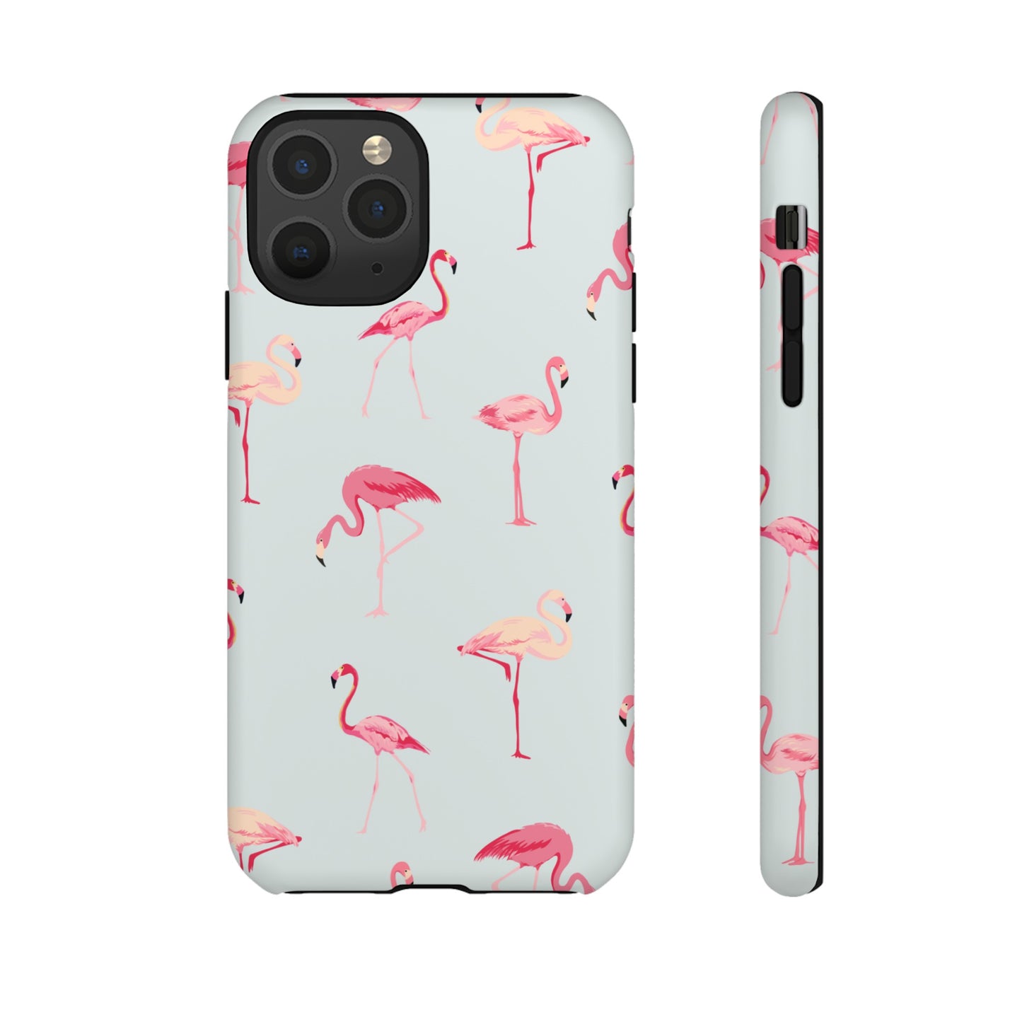 Flamingo Wallpaper Phone Case | iPhone 15 Plus/ Pro, 14, 13, 12| Google Pixel 7, Pro, 5| Samsung Galaxy S23 All Major Phone Models