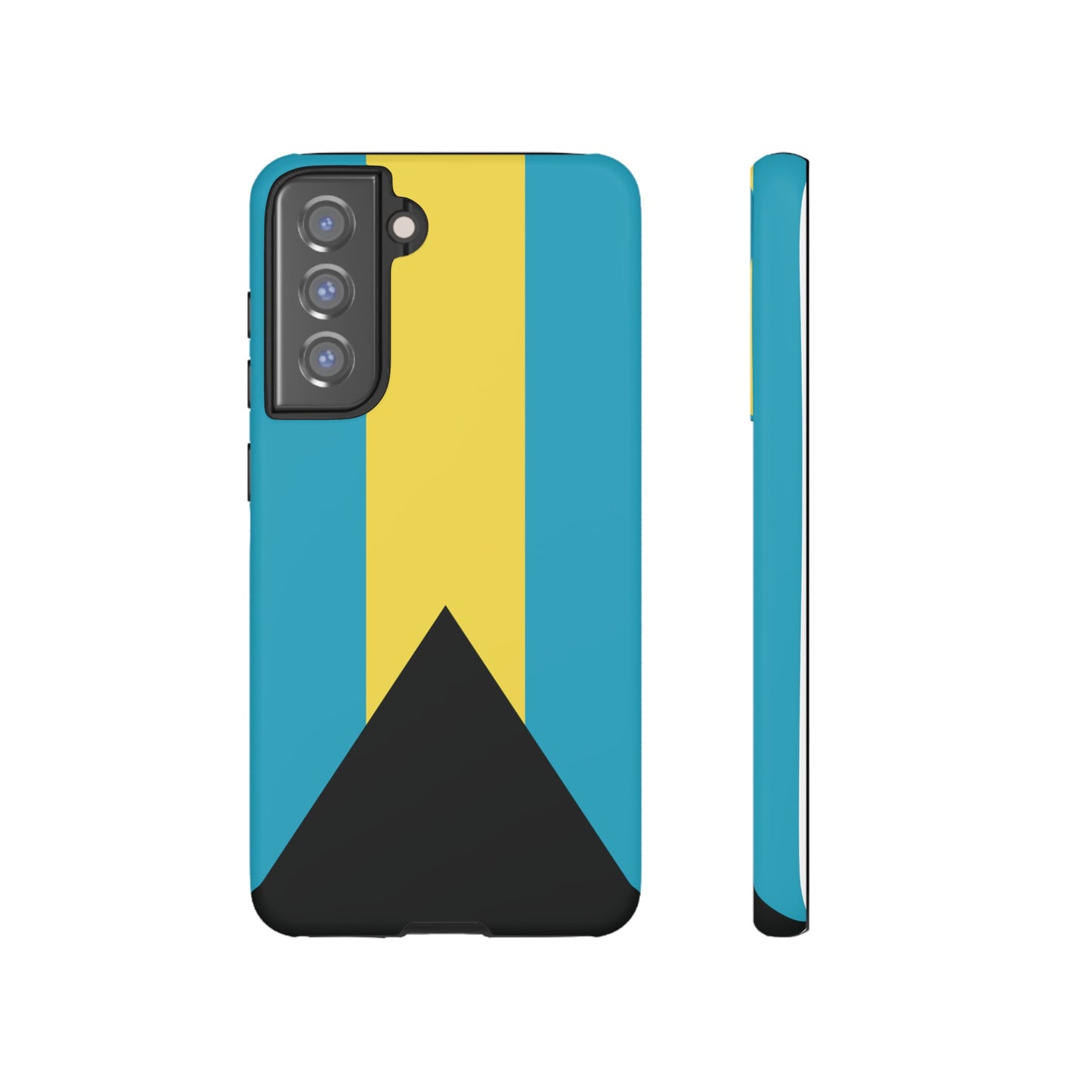 The Bahamas Flag Phone Case | iPhone 15 Plus/ Pro, 14, 13, 12| Google Pixel 7, Pro, 5| Samsung Galaxy S23 All Major Phone Models