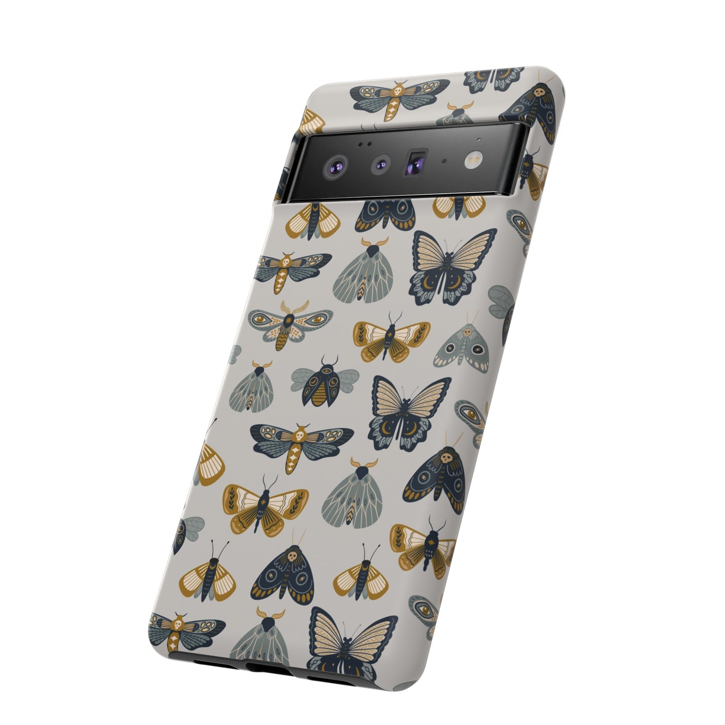 Butterfly and Moth Wallpaper Phone Case | iPhone 15 Plus/ Pro, 14, 13, 12| Google Pixel 7, Pro, 5| Samsung Galaxy S23 All Major Phone Models