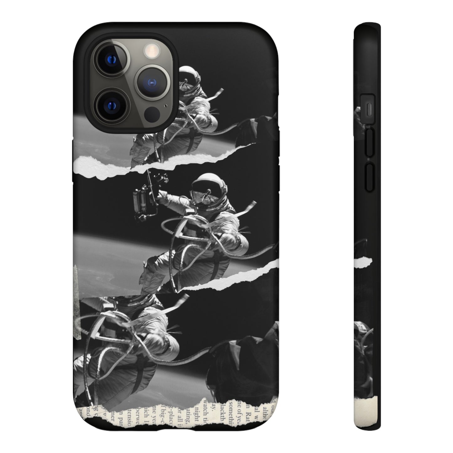 Astronaut Collage Phone Case | iPhone 15 Plus/ Pro, 14, 13, 12| Google Pixel 7, Pro, 5| Samsung Galaxy S23 All Major Phone Models