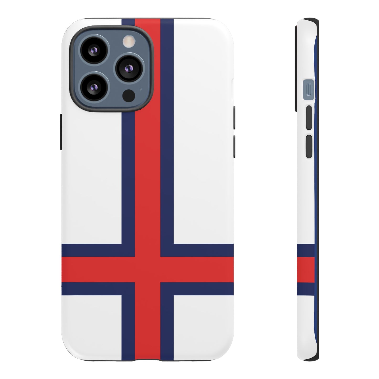 Faroe Island Denmark Flag Phone Case | iPhone 15 Plus/ Pro, 14, 13, 12| Google Pixel 7, Pro, 5| Samsung Galaxy S23 All Major Phone Models