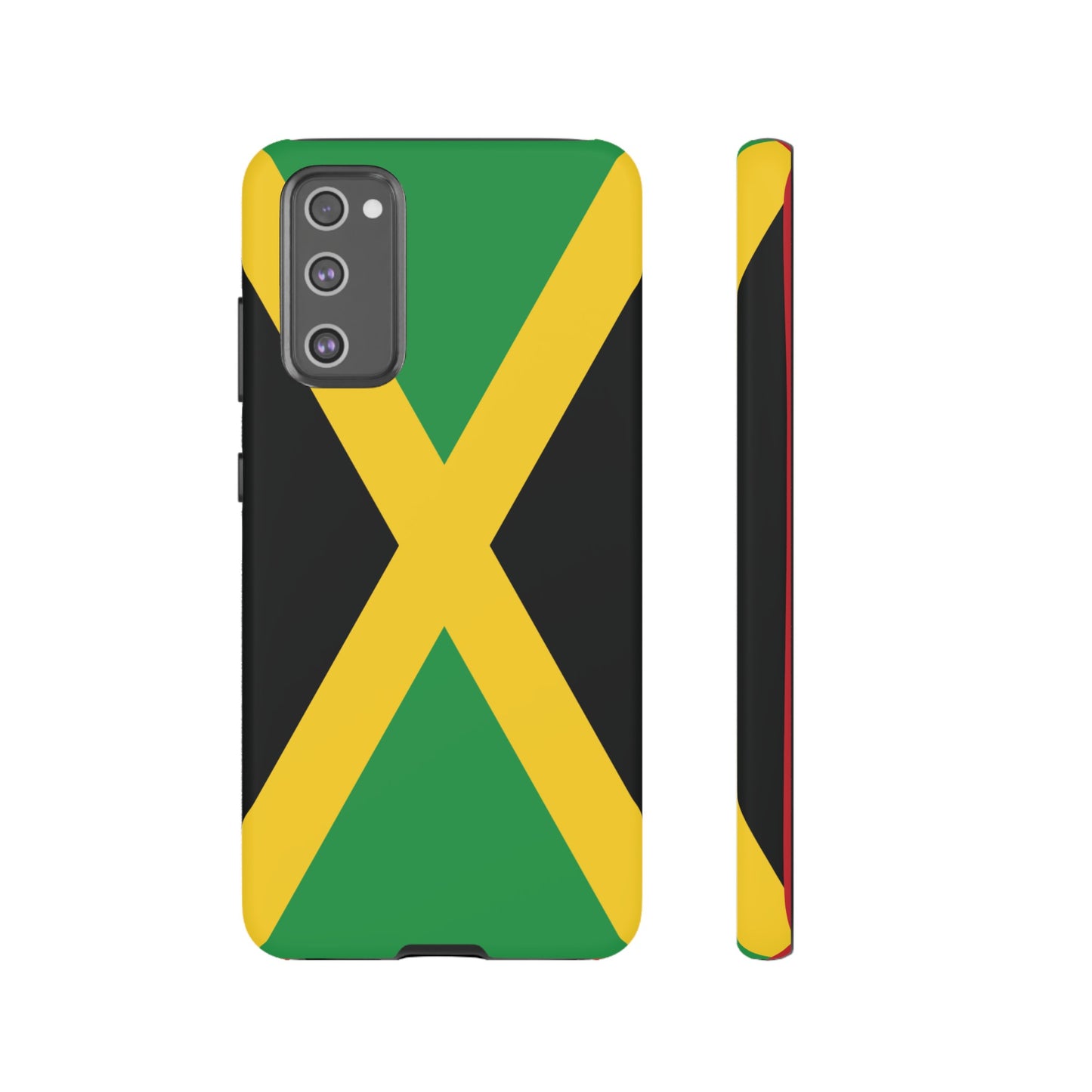 Jamaica Flag Phone Case | iPhone 15 Plus/ Pro, 14, 13, 12| Google Pixel 7, Pro, 5| Samsung Galaxy S23 All Major Phone Models