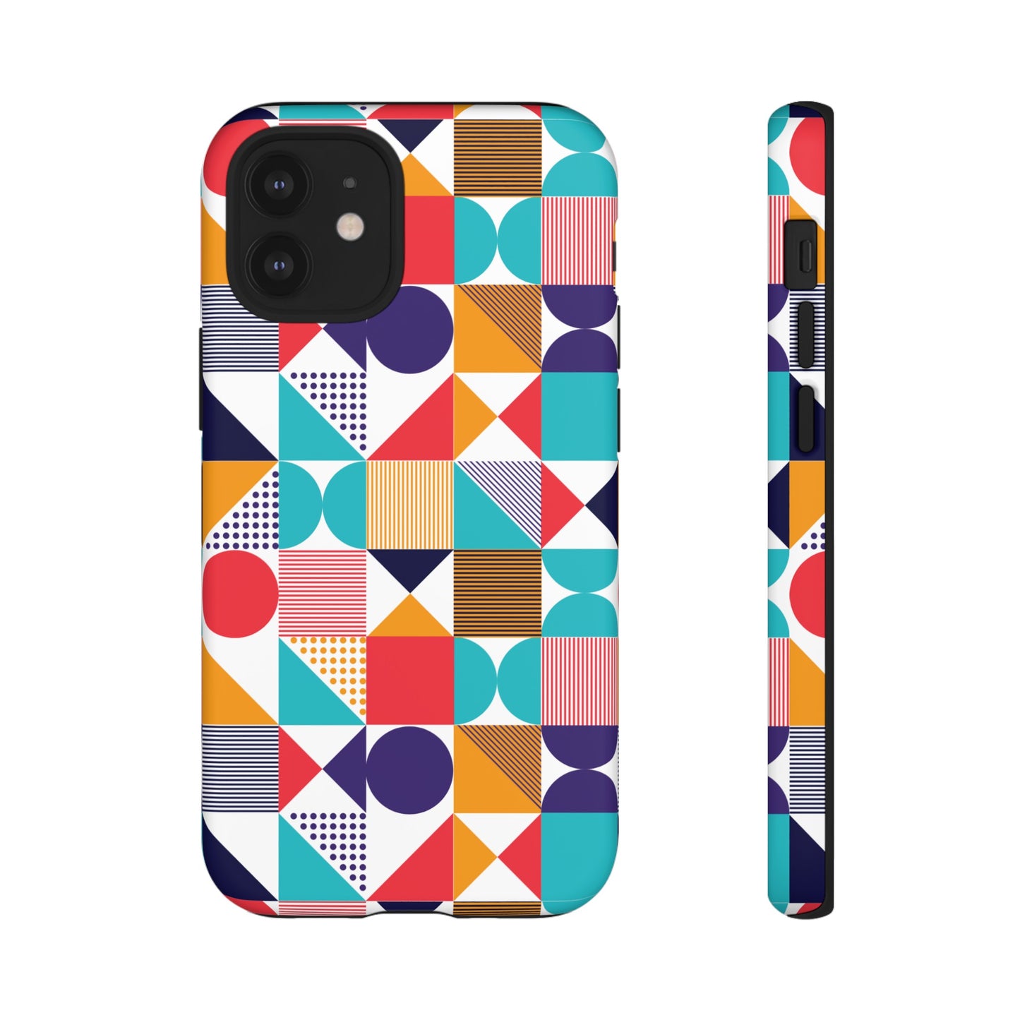 Geometric Patterned Wallpaper Phone Case | iPhone 15 Plus/ Pro, 14, 13, 12| Google Pixel 7, Pro, 5|Samsung Galaxy S23 All Major Phone Models