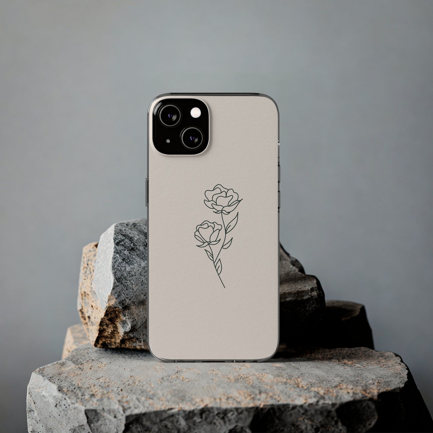 Simple Rose Phone Case | iPhone 15 Plus/ Pro, 14, 13, 12| Google Pixel 7, Pro, 5| Samsung Galaxy S23 All Major Phone Models