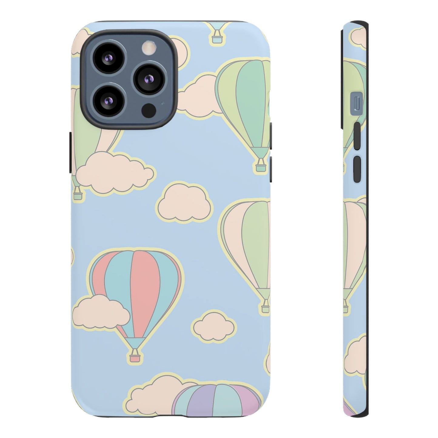 Hot Air Balloon Wallpaper Phone Case | iPhone 15 Plus/ Pro, 14, 13, 12| Google Pixel 7, Pro, 5| Samsung Galaxy S23 All Major Phone Models