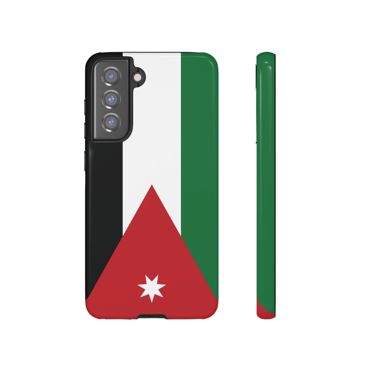 Jordan Flag Phone Case |iPhone 15 Plus/ Pro, 14, 13, 12|Google Pixel 7, Pro, 5| Samsung Galaxy S23 All Major Phone Models