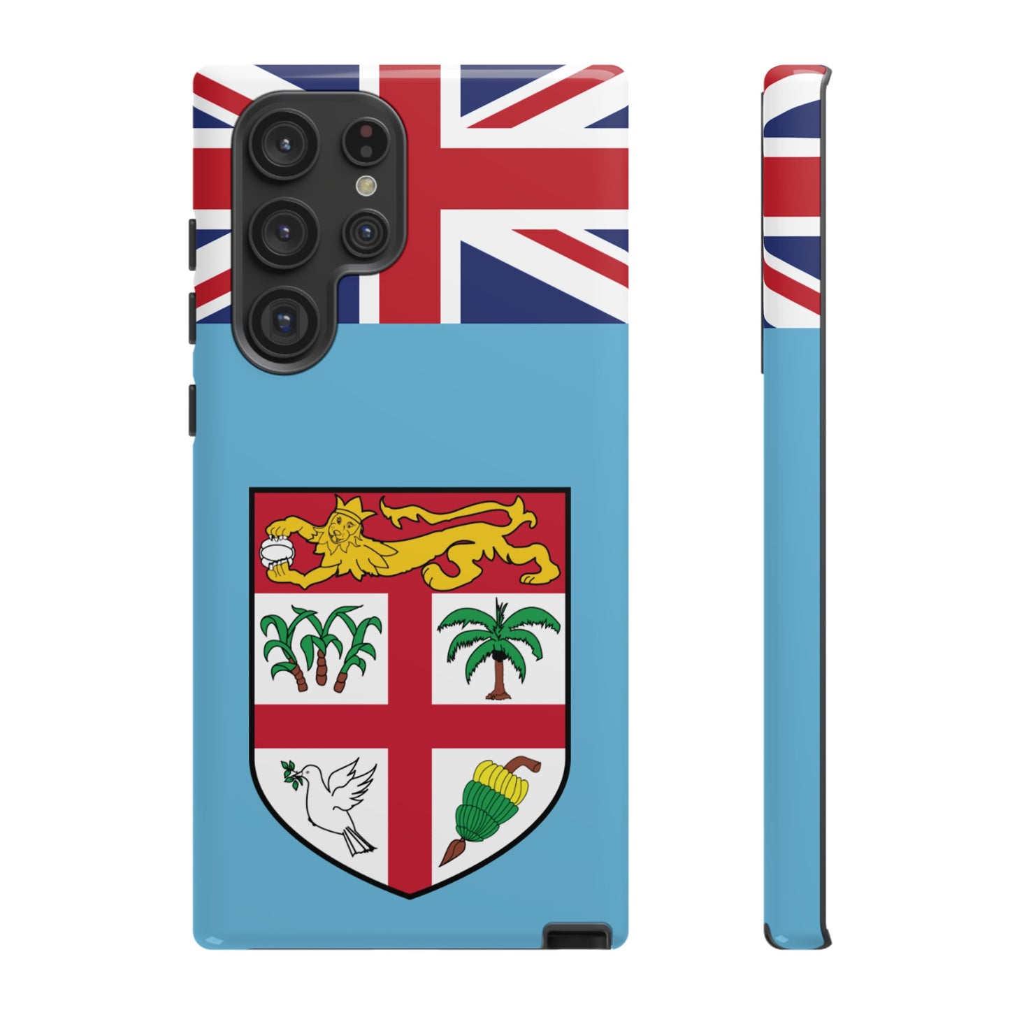 Fiji Flag Phone Case | iPhone 15 Plus/ Pro, 14, 13, 12| Google Pixel 7, Pro, 5| Samsung Galaxy S23 All Major Phone Models