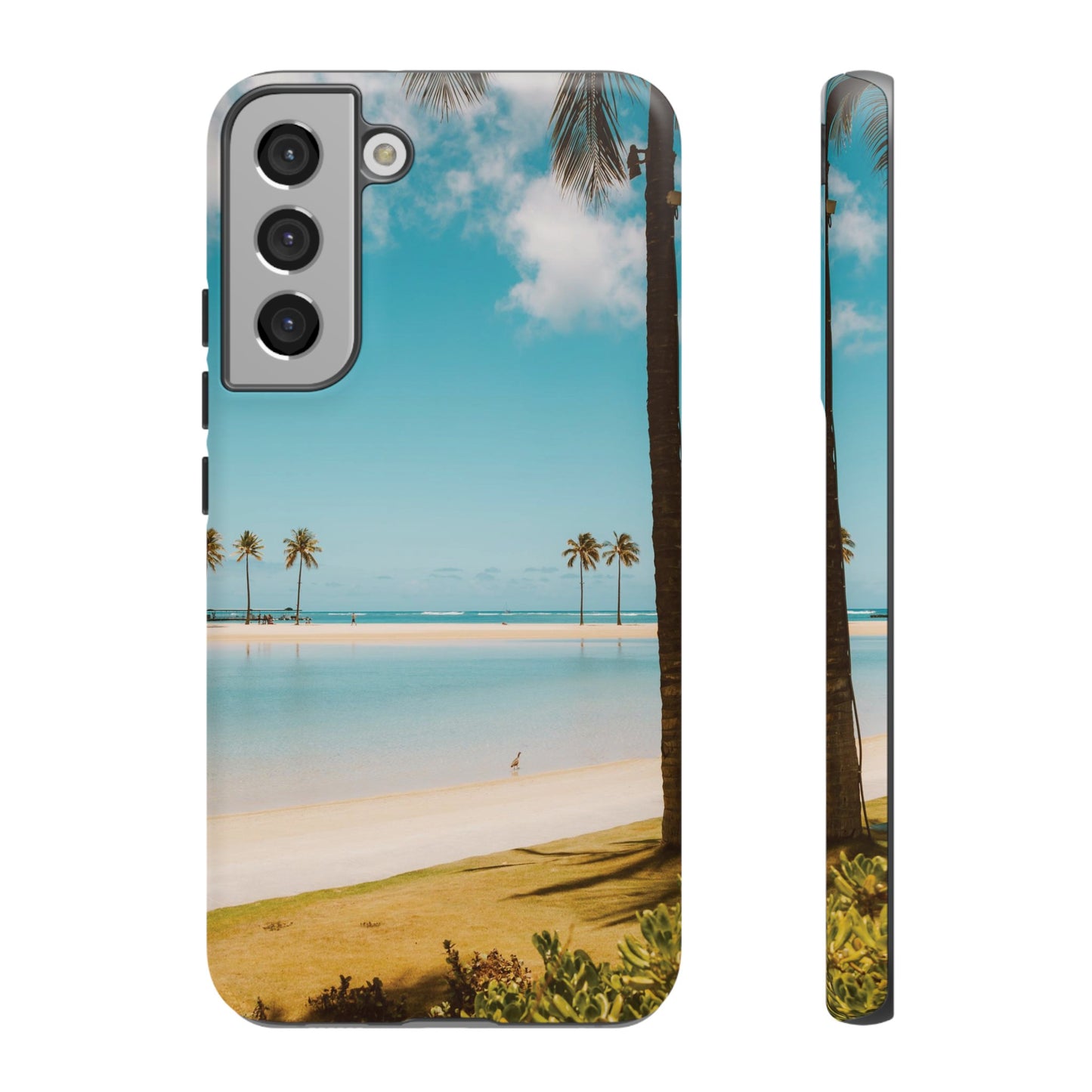 Beach Getaway Wallpaper Phone Case | iPhone 15 Plus/ Pro, 14, 13, 12| Google Pixel 7, Pro, 5| Samsung Galaxy S23 All Major Phone Models