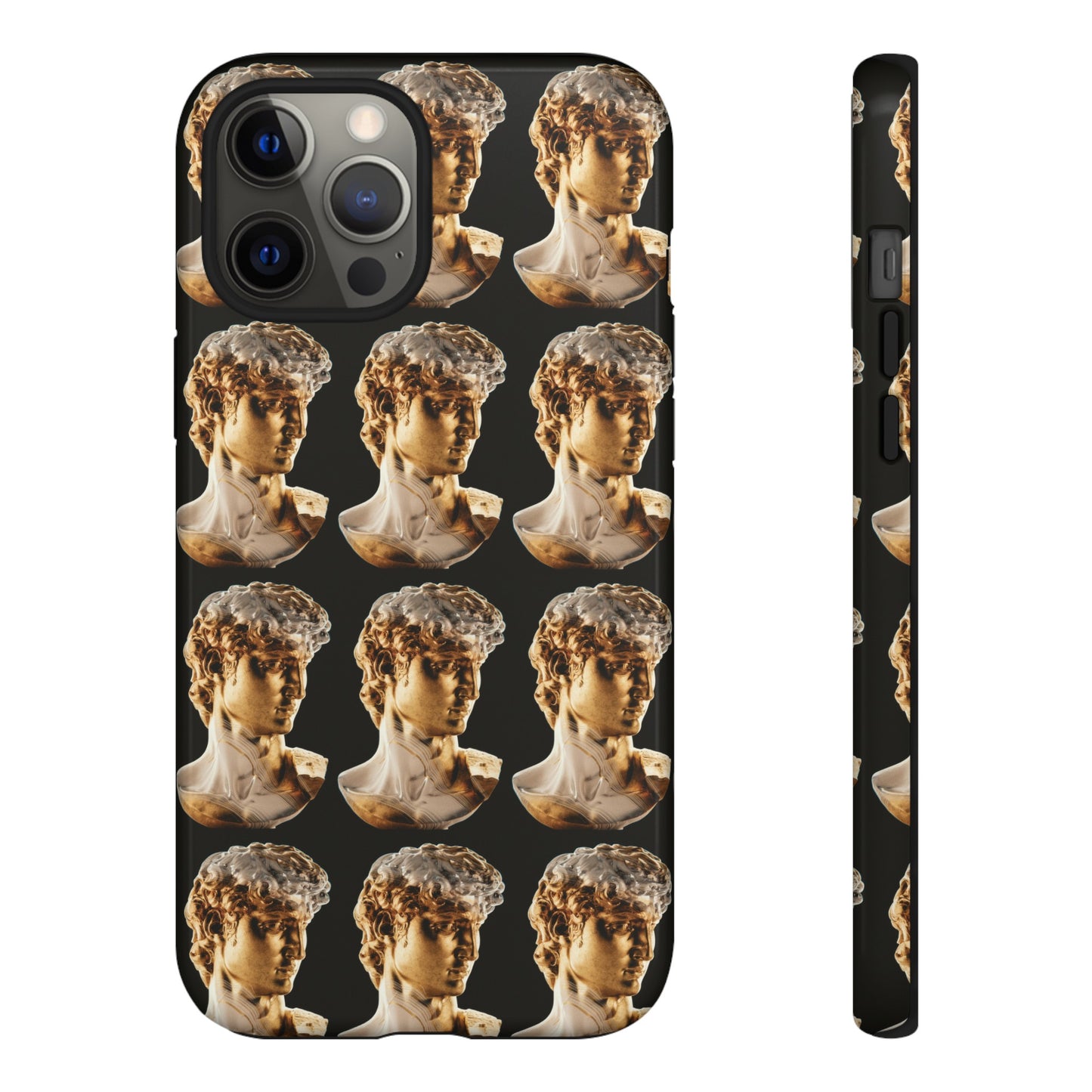 Golden Statue Wallpaper Phone Case | iPhone 15 Plus/ Pro, 14, 13, 12| Google Pixel 7, Pro, 5| Samsung Galaxy S23 All Major Phone Models