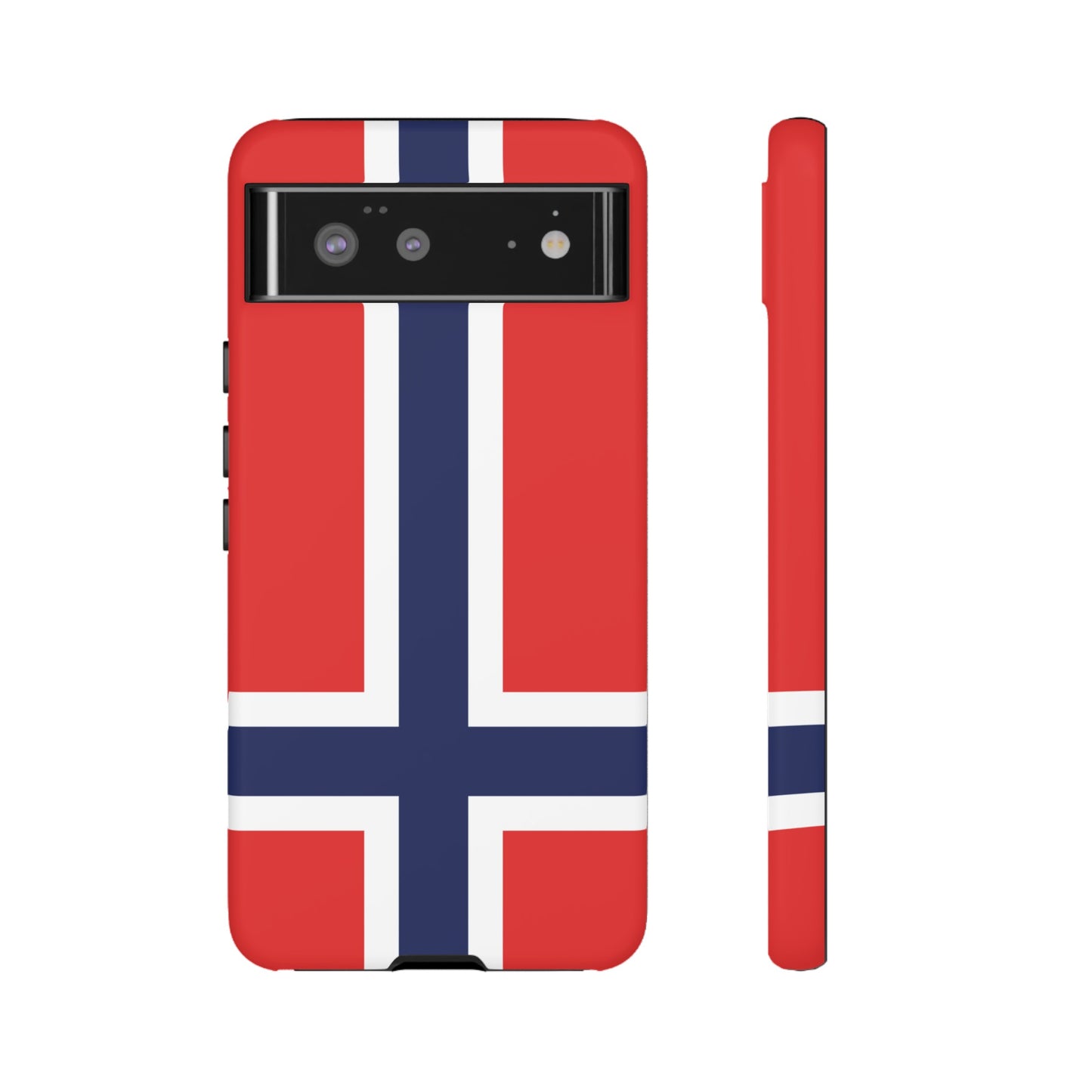 Norway Flag Phone Case | iPhone 15 Plus/ Pro, 14, 13, 12| Google Pixel 7, Pro, 5| Samsung Galaxy S23 All Major Phone Models