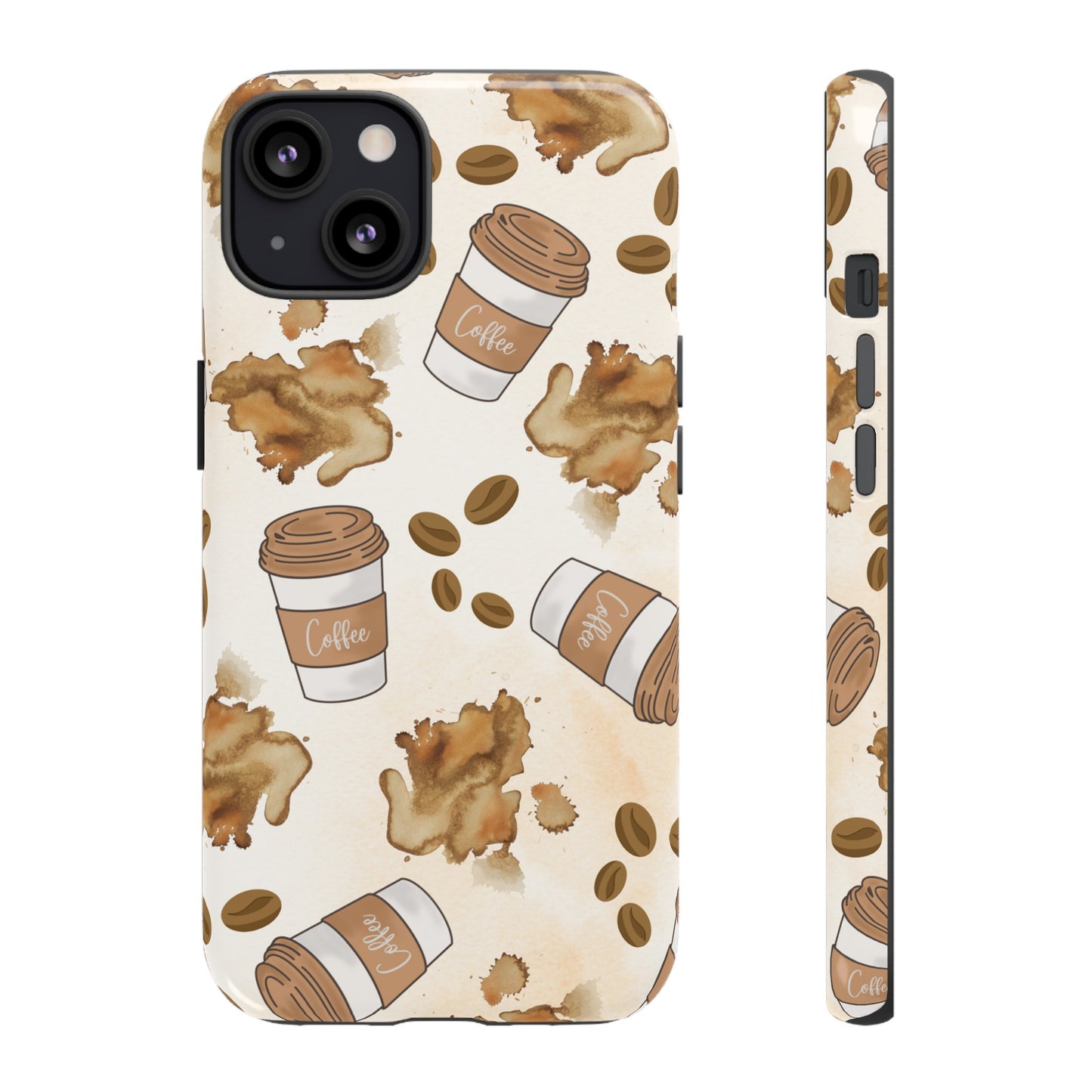 Coffee Wallpaper Phone Case | iPhone 15 Plus/ Pro, 14, 13, 12| Google Pixel 7, Pro, 5| Samsung Galaxy S23 All Major Phone Models