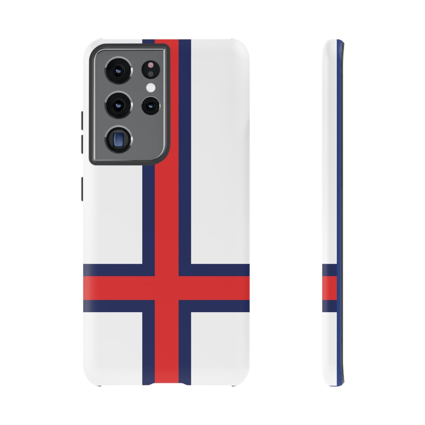 Faroe Island Denmark Flag Phone Case | iPhone 15 Plus/ Pro, 14, 13, 12| Google Pixel 7, Pro, 5| Samsung Galaxy S23 All Major Phone Models