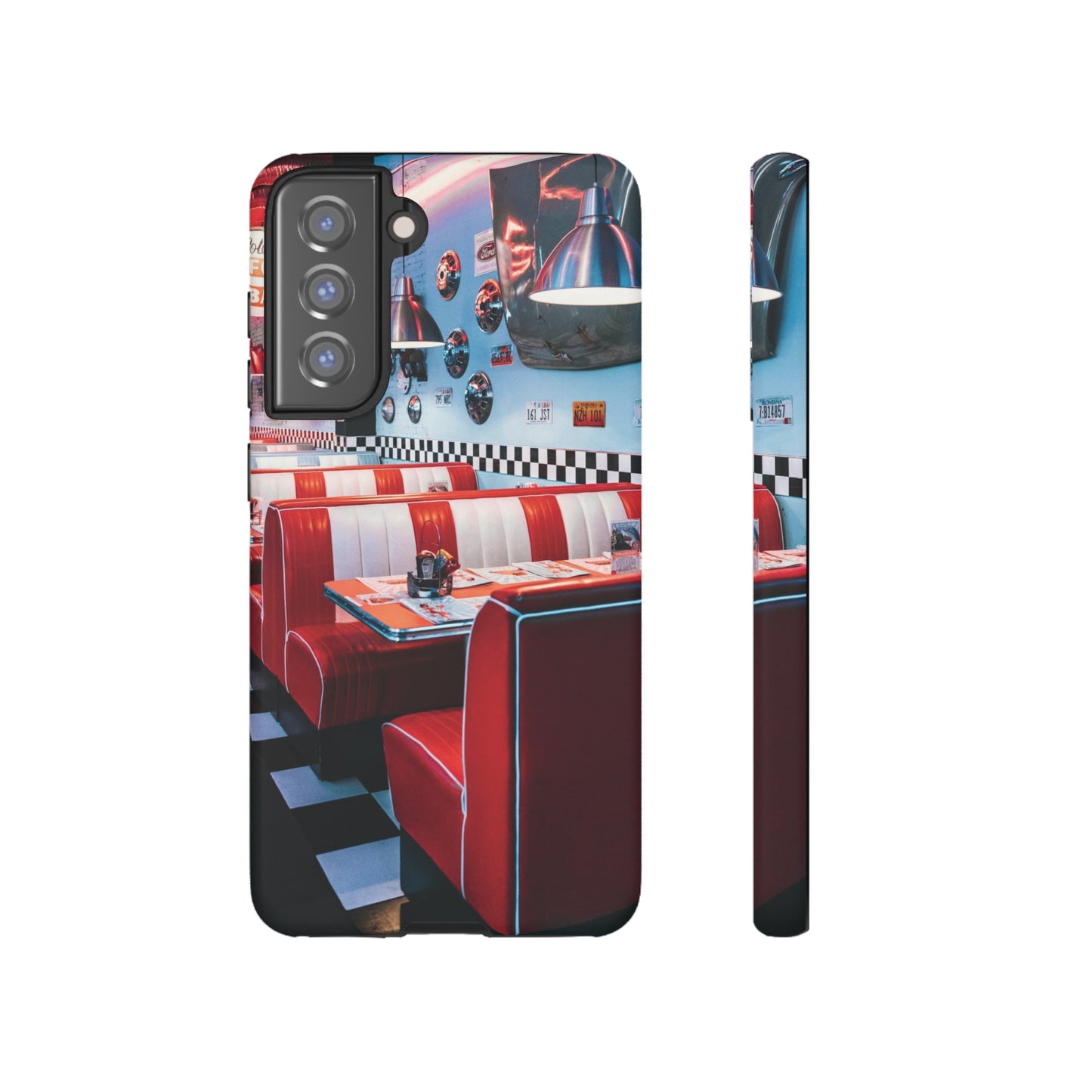 Diner Wallpaper Phone Case | iPhone 15 Plus/ Pro, 14, 13, 12| Google Pixel 7, Pro, 5| Samsung Galaxy S23 All Major Phone Models