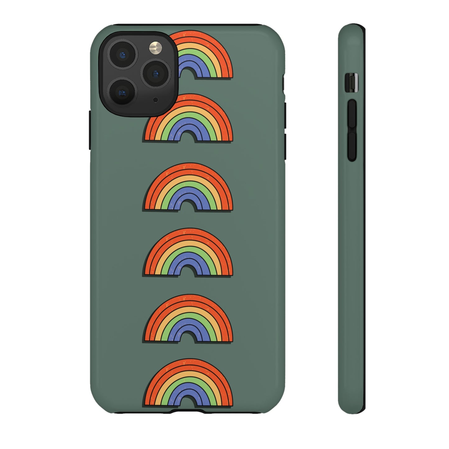 Rainbow Wallpaper Phone Case | iPhone 15 Plus/ Pro, 14, 13, 12| Google Pixel 7, Pro, 5| Samsung Galaxy S23 All Major Phone Models