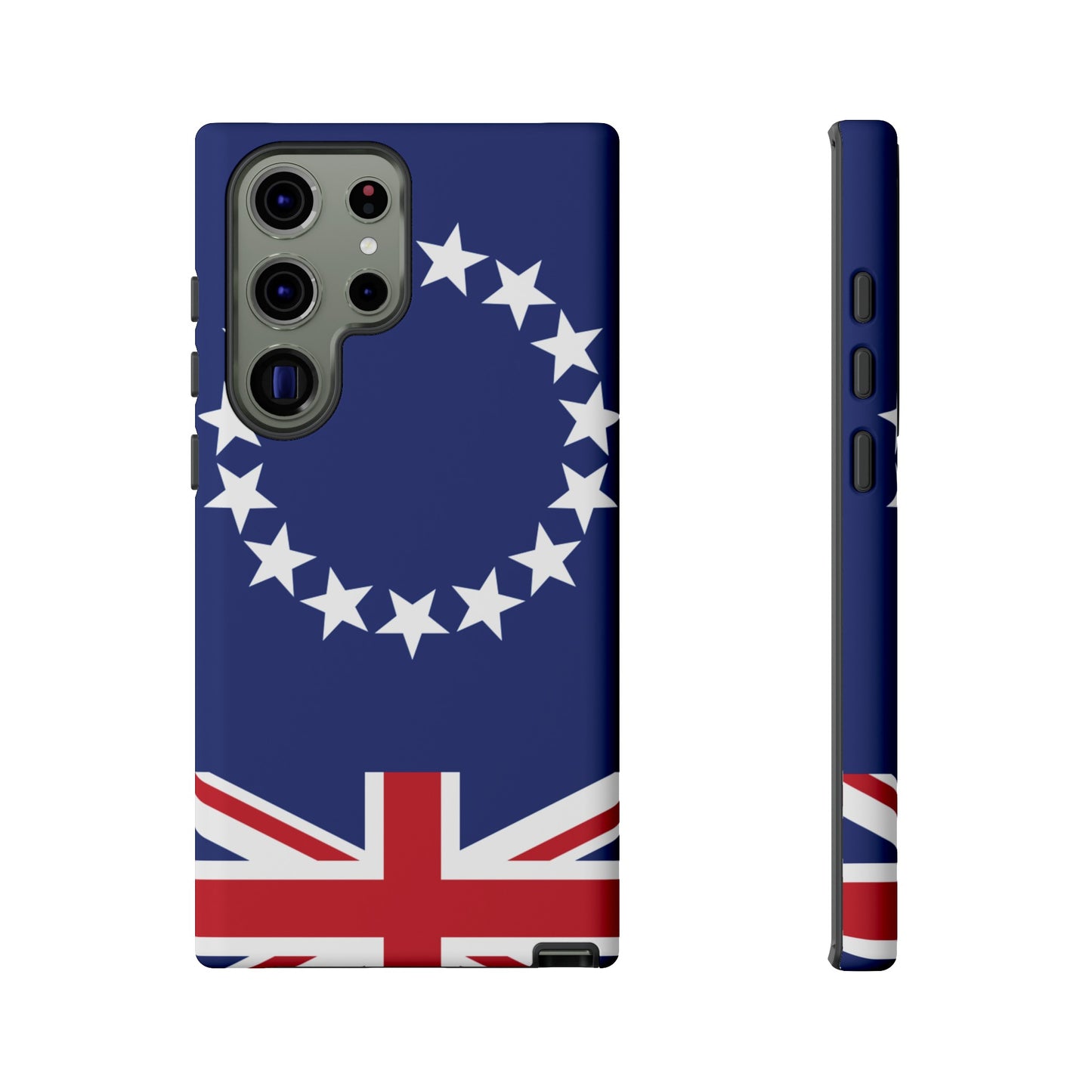 Cook Islands Flag Phone Case | iPhone 15 Plus/ Pro, 14, 13, 12| Google Pixel 7, Pro, 5| Samsung Galaxy S23 All Major Phone Models