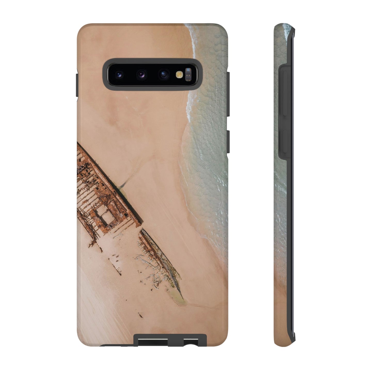 Fraser Island Shipwreck Wallpaper Phone Case | iPhone 15 Plus/ Pro, 14, 13, 12| Google Pixel 7, Pro, 5| Samsung Galaxy S23 All Major Phone Models