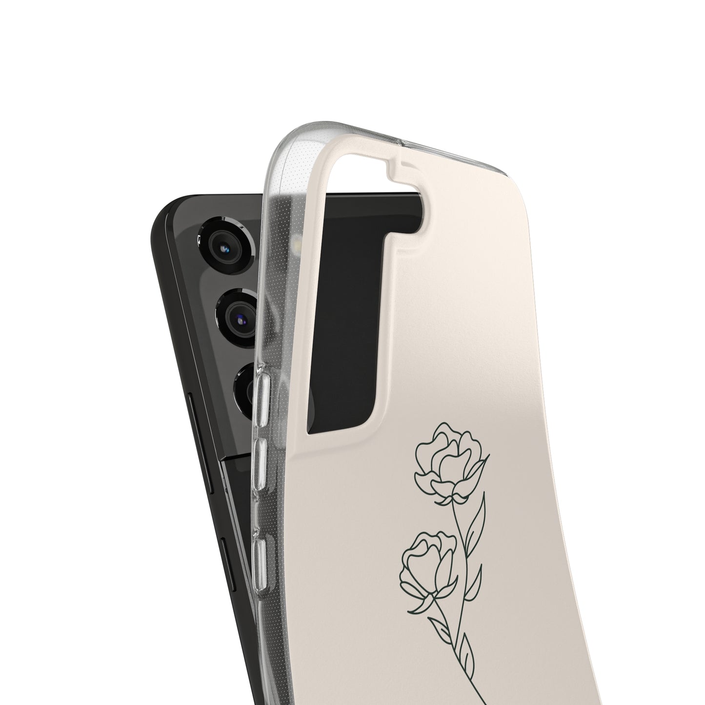 Simple Rose Phone Case | iPhone 15 Plus/ Pro, 14, 13, 12| Google Pixel 7, Pro, 5| Samsung Galaxy S23 All Major Phone Models