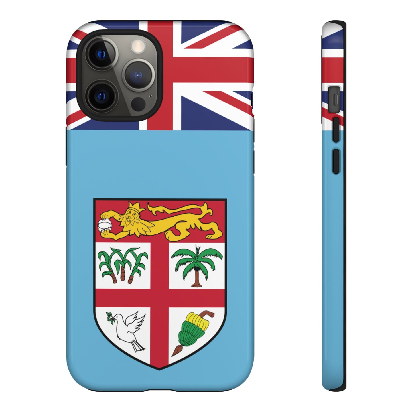 Fiji Flag Phone Case | iPhone 15 Plus/ Pro, 14, 13, 12| Google Pixel 7, Pro, 5| Samsung Galaxy S23 All Major Phone Models