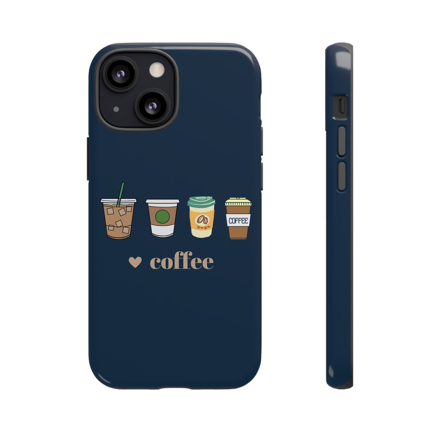 Coffee Wallpaper Phone Case | iPhone 15 Plus/ Pro, 14, 13, 12| Google Pixel 7, Pro, 5| Samsung Galaxy S23 All Major Phone Models