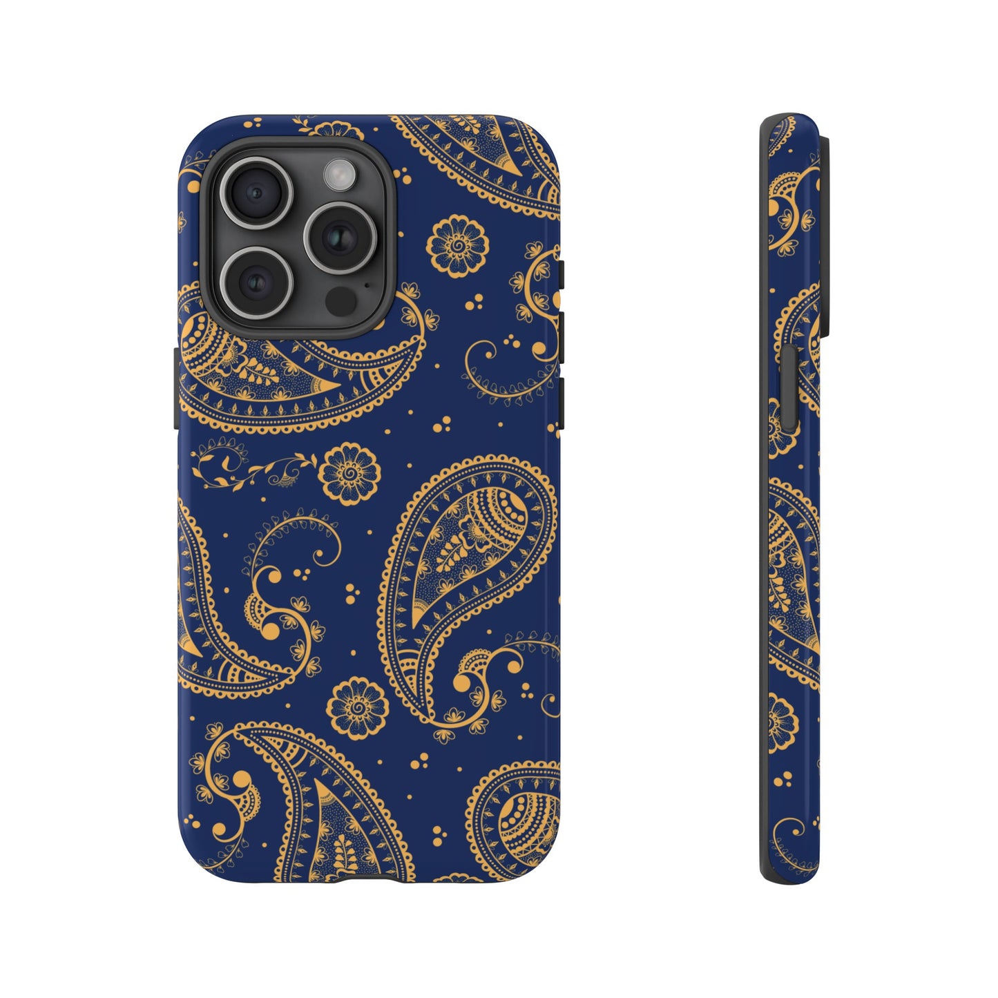 Indian Paisley Wallpaper Phone Case | iPhone 15 Plus/ Pro, 14, 13, 12| Google Pixel 7, Pro, 5| Samsung Galaxy S23 All Major Phone Models