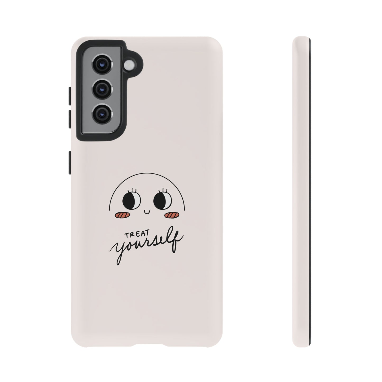 Treat Yourself Wallpaper Phone Case | iPhone 15 Plus/ Pro, 14, 13, 12| Google Pixel 7, Pro, 5| Samsung Galaxy S23 All Major Phone Models